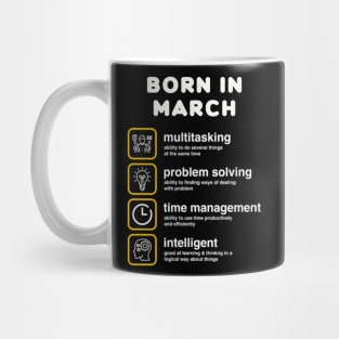 Bornn in March Mug